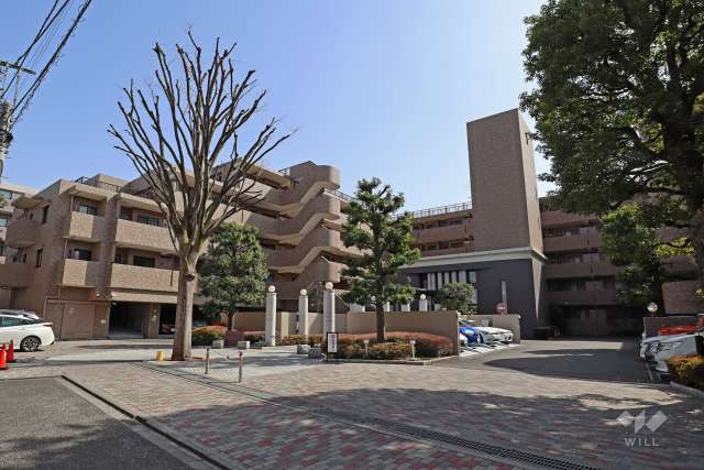 グランクレスト上祖師谷の外観（北側から）