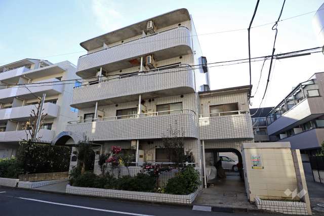 メインステージ上野毛の外観(北側から)