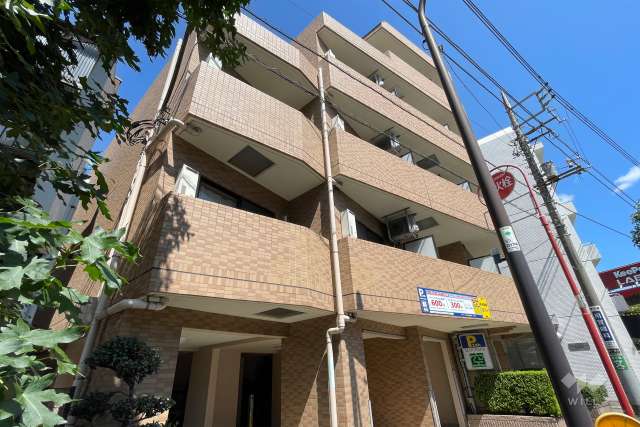 ヴェルト上野毛の外観（北西側から）　