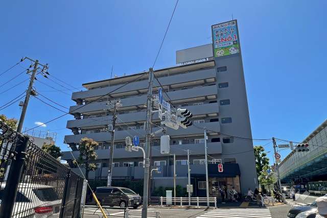 ファミリーパーク上用賀の外観（北側から）