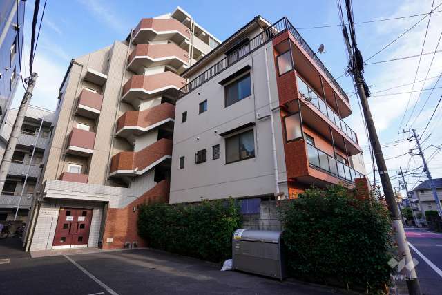 クレイシア世田谷赤堤の外観（北西側から）