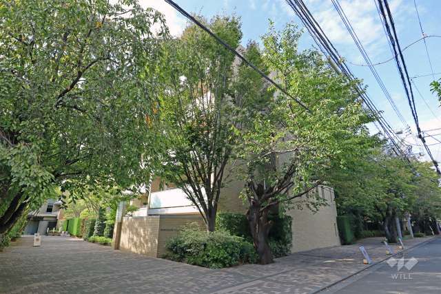 パークハウスフォレストリエの外観（東側から）