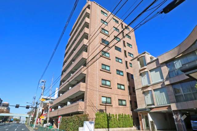 グランイーグル千歳船橋の外観(南西側から)