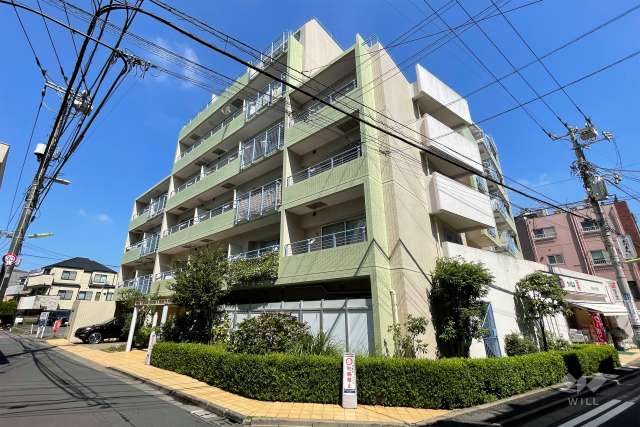 東急ドエルキルト三軒茶屋の外観（南東側から）