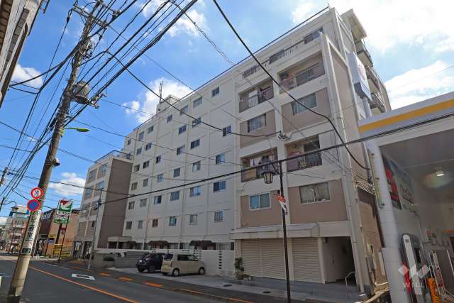 玉川コーポラスの外観（北東側から）