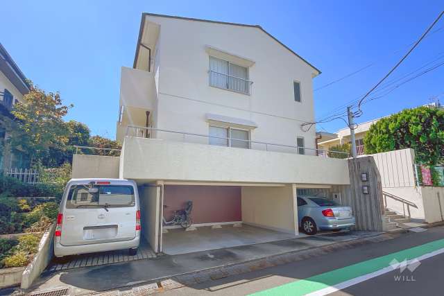 上野毛タウンホームの外観（東側から）