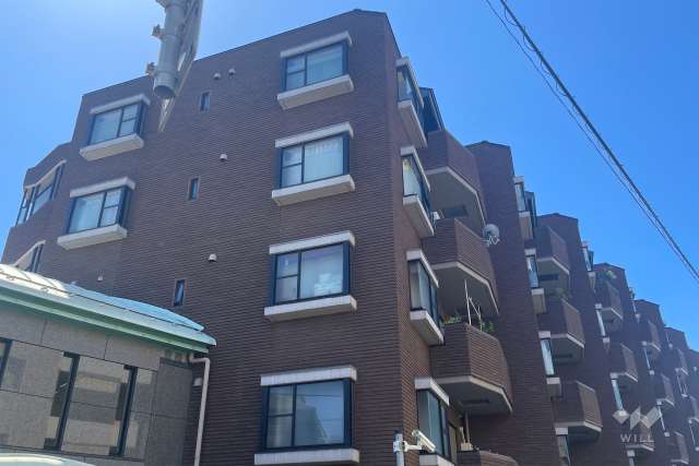 タウンシップ尾山台の外観（北西側から）　