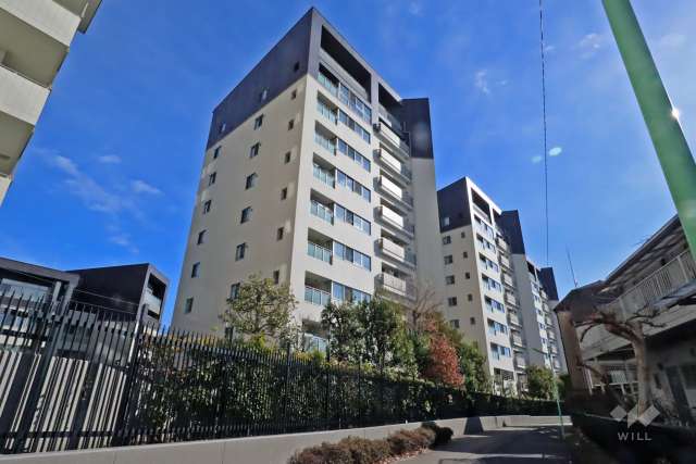 グローリオ蘆花公園ヴィラＨ棟の外観（西側から）