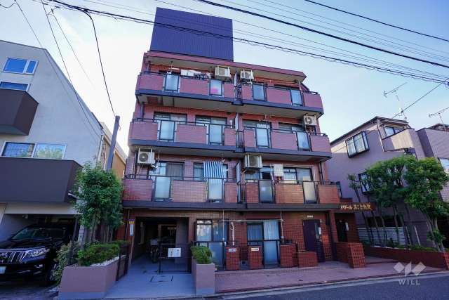 セザール第二上北沢の外観（南東側から）