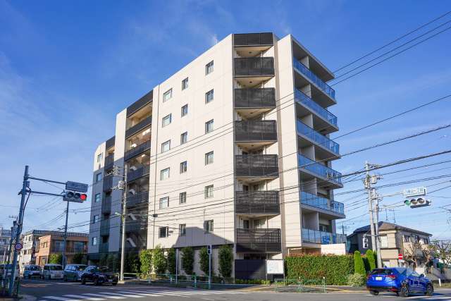 サンウッド桜上水の外観（南西側から）