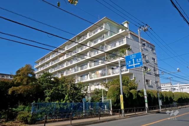 久我山スカイマンションの外観（南東側から）