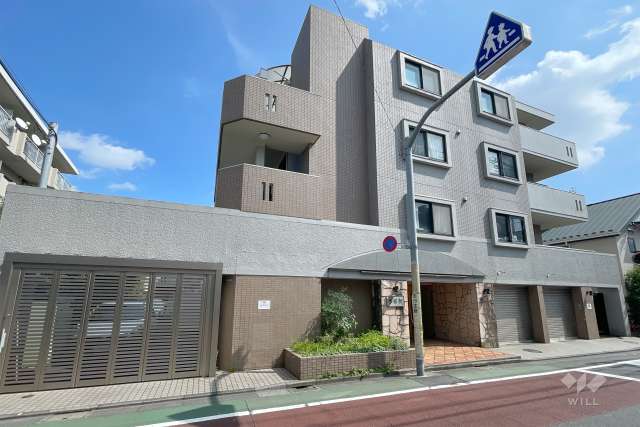 ベルハイム下北沢の外観（北西側から）