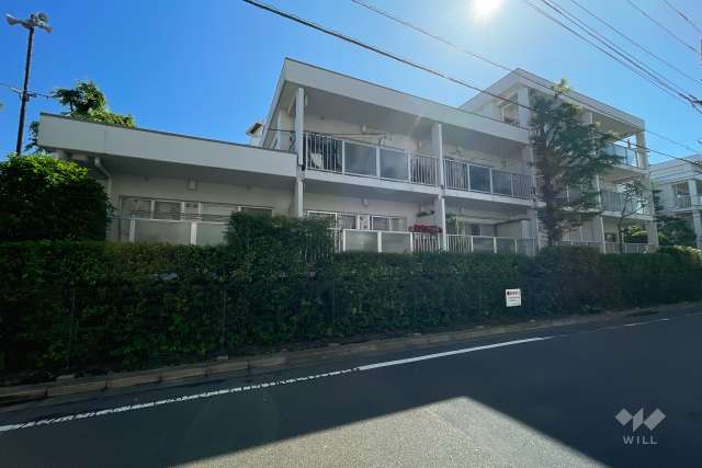 上野毛リッツハウスC館の外観（南西側から）