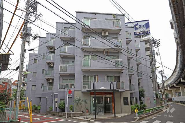 パークサイド用賀の外観（南西側から）