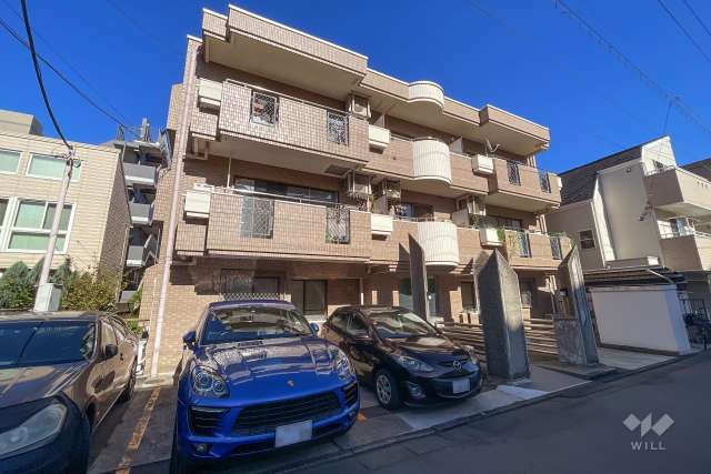 エクレール鵜の木の外観（南西側から）