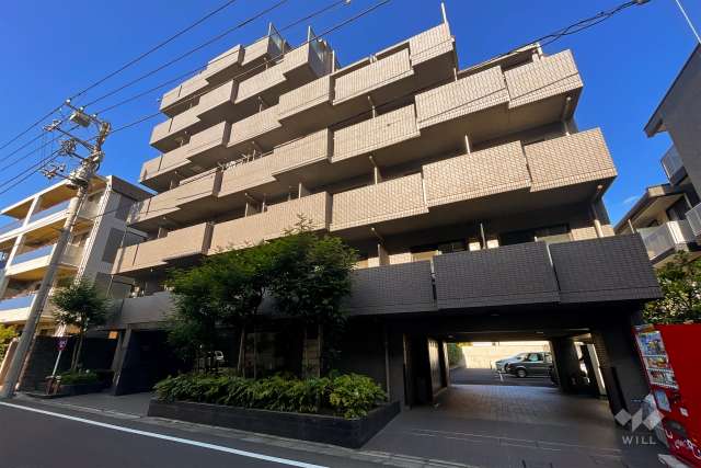 ルーブル下丸子の外観（南東側から）