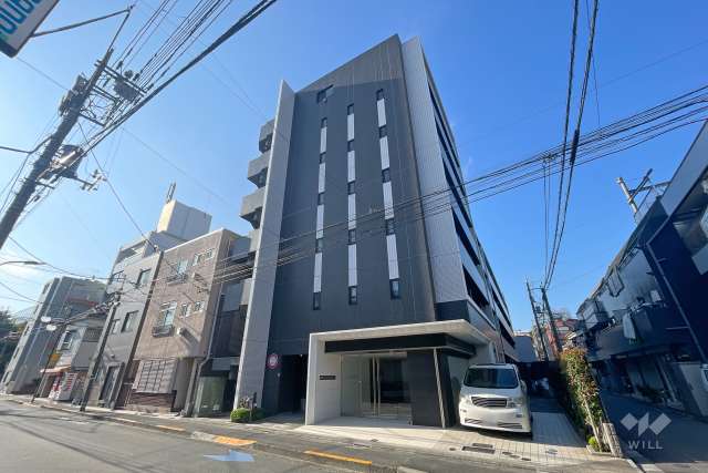 シーフォルム下丸子アジールコートの外観（北東側から）