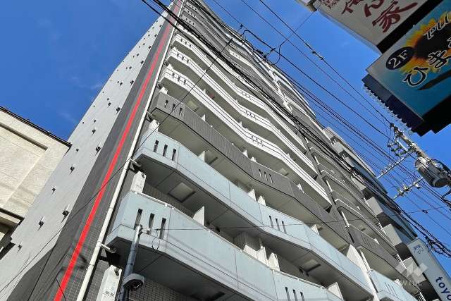 ヴェルステージ蒲田駅前の外観（南西4側から）