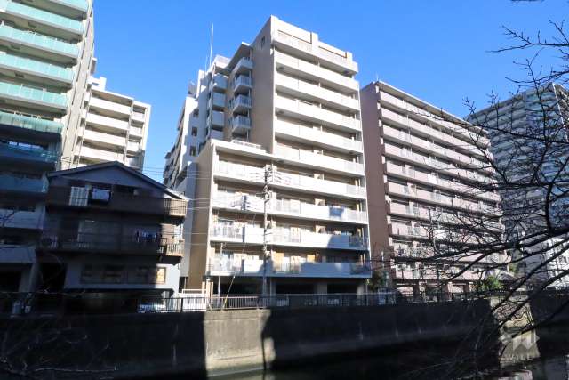 コスモ蒲田の外観(南西側から)