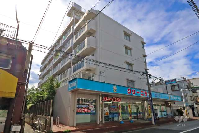 グリーンコーポ久が原の外観（南東側から）