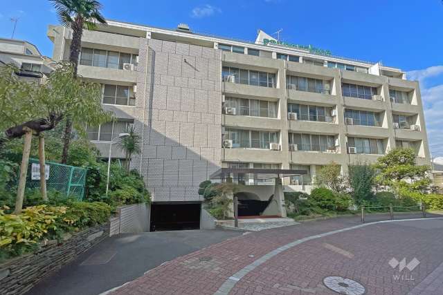 山王パレスの外観（南東側から）