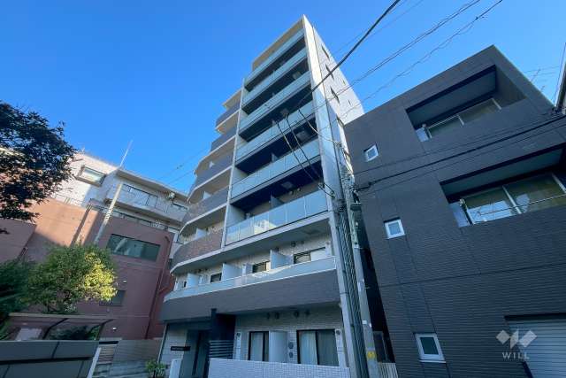 ジーベック長原の外観（南側から）