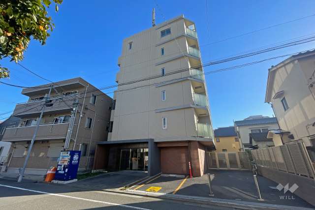 ロアール新蒲田の外観（北西側から）