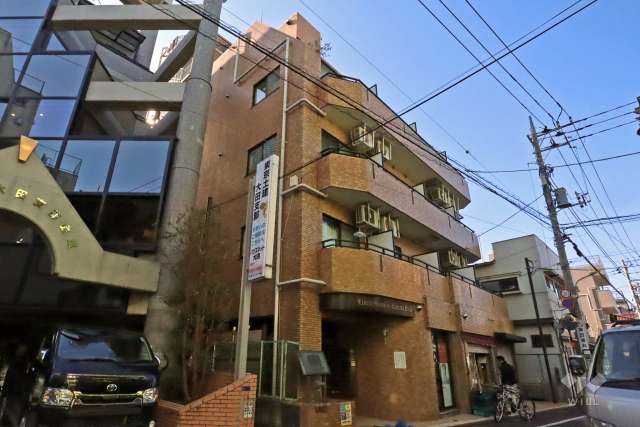 ライオンズマンション蒲田第2の外観（北東側から）