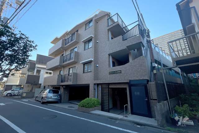 グランイーグル多摩川の外観（北東側から）