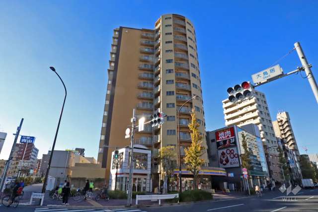 アルシオンエアポートタワーの外観（南東側から）