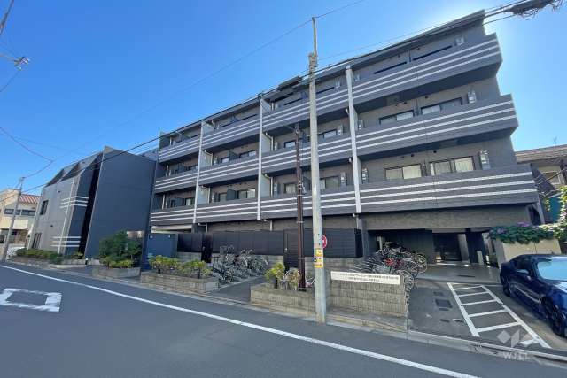 ステージグランデ大鳥居アジールコートの外観（北西側から）