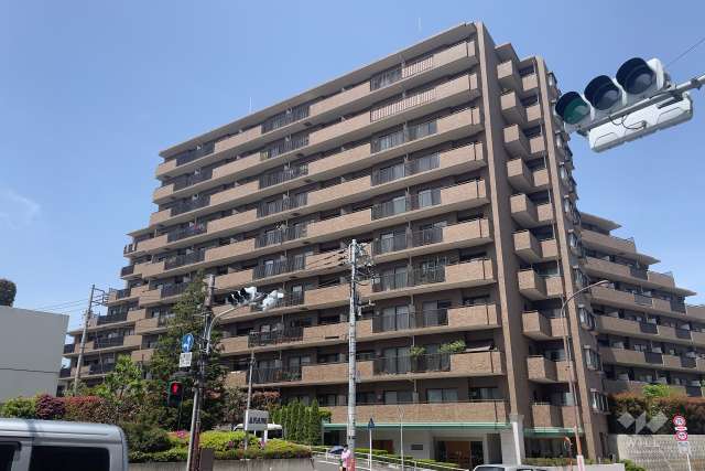 パークハイム雪が谷の外観（南東側から）