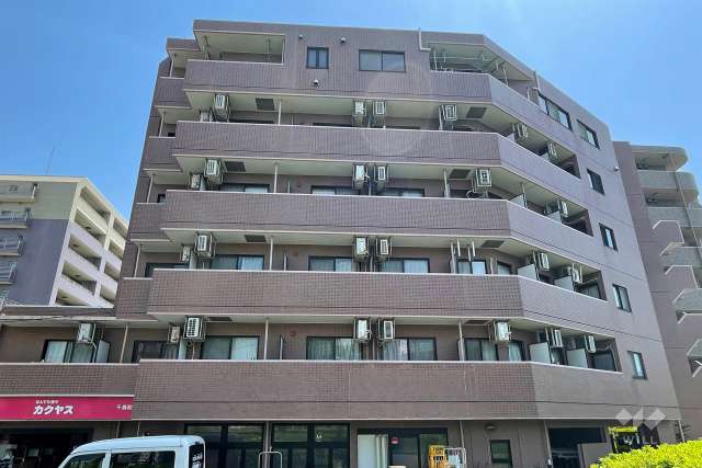 ロイヤルガーデン千鳥町の外観（北西側から）