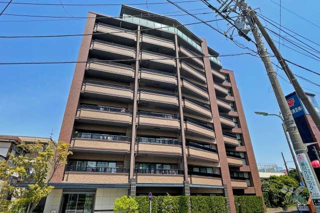 クレヴィア千鳥町の外観（南西側から）