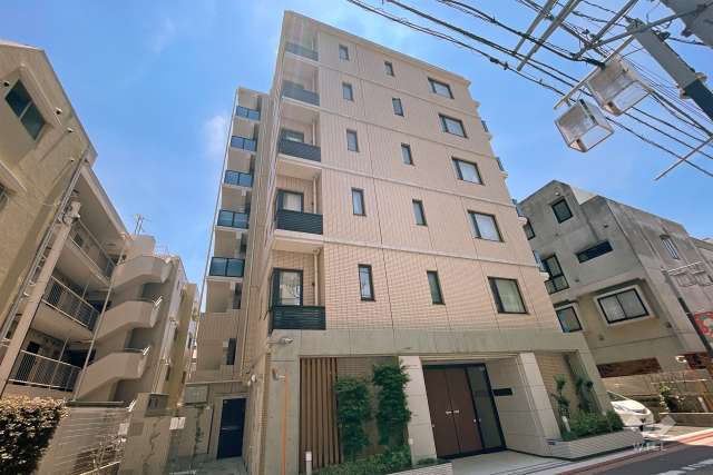 エクセレントシティ大森町駅前の外観（北東側から）