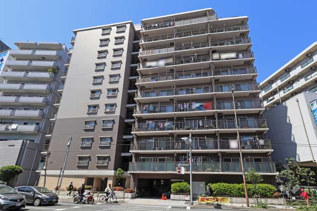 ライネスハイム大森の外観(東側から)