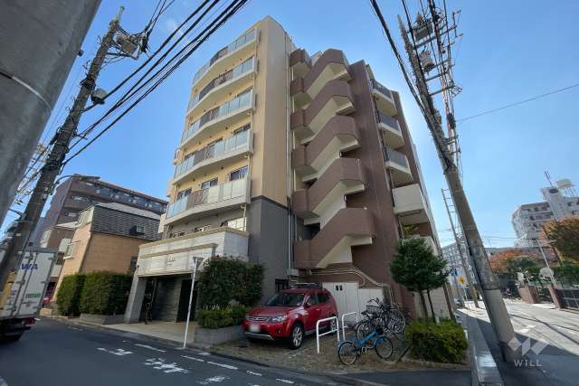 ミオカステーロ蒲田の外観（北西側から）