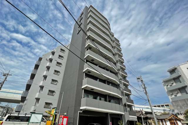 ハーモニーレジデンス大森ウエストの外観（南東側から）