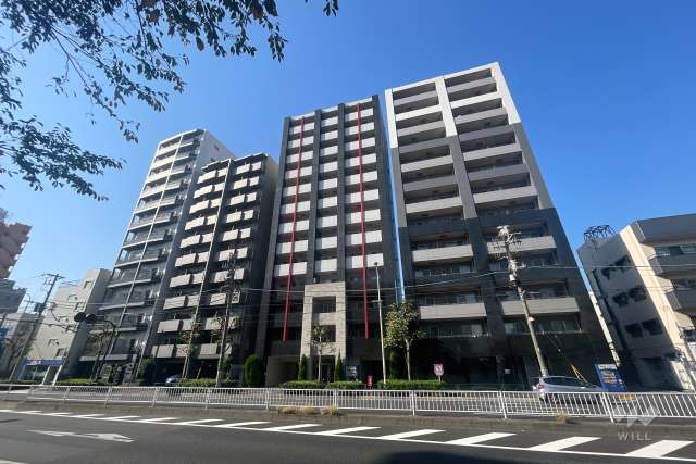 ステージグランデ大森町の外観（北東側から）