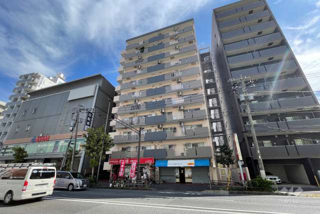 星和大森ハイツの外観（南西側から）