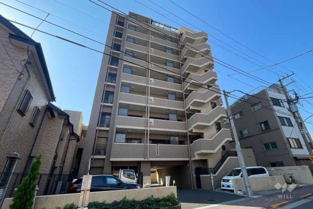 ザヴィスタ大森アーバンステイツの外観（北東側から）