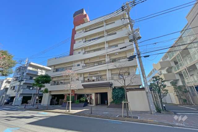 パラスト大森の外観（南西側から）