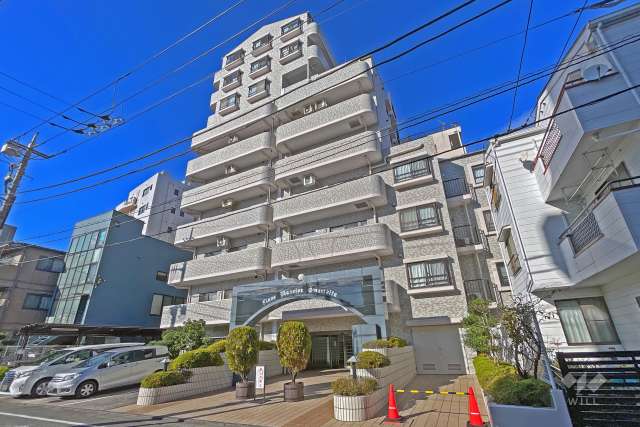ライオンズマンション大森北の外観（南東側から）