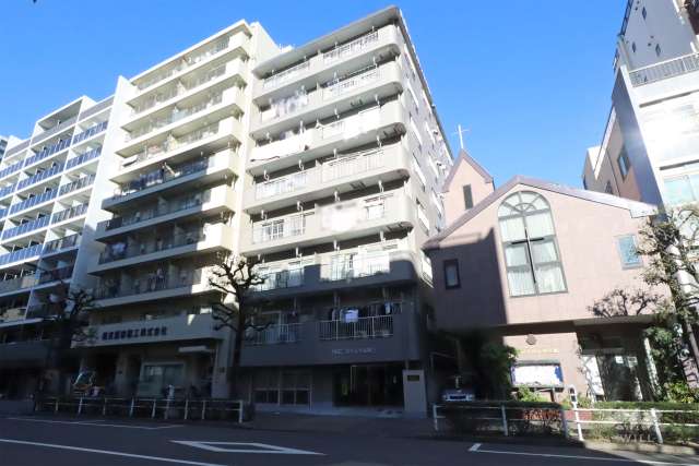 ニックハイム大森第３の外観(南東側から)　　