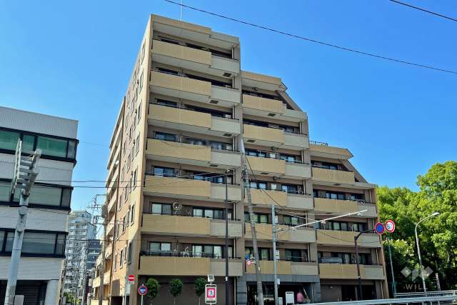 クレストフォルム大森平和の森公園の外観（南側から）