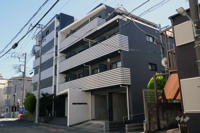 メイクスデザイン池上アジールコートの外観(北東側)