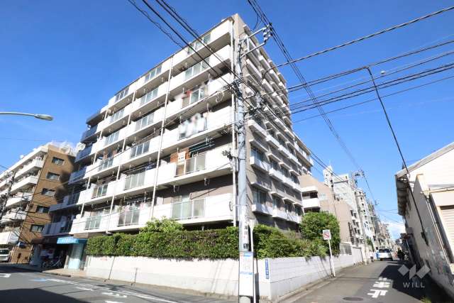 池上ニューハイツの外観(南西側から)