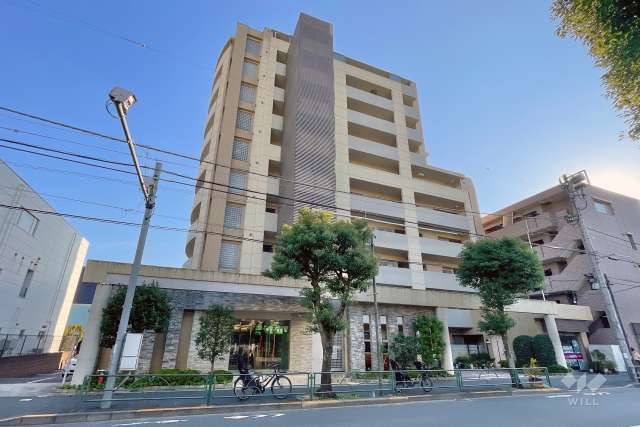 クレアシティ池上の外観（北東側から）