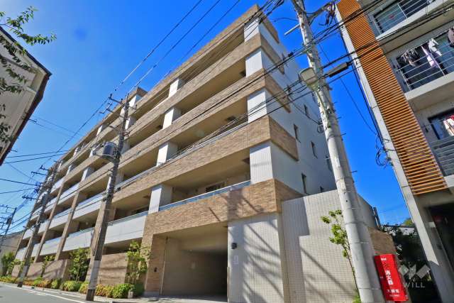 イニシア池上の外観（南東側から）