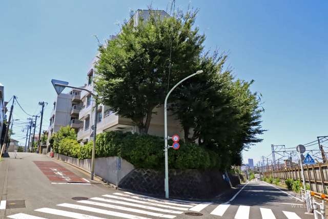 仲池上オリエントコートの外観（北東側から）